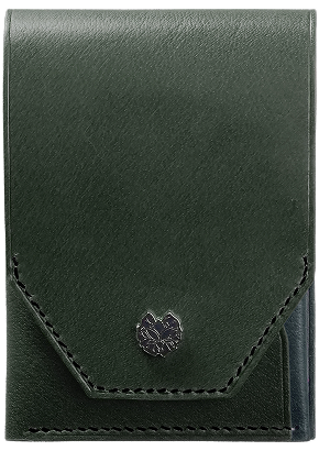 Taprobane wallet in dark green
